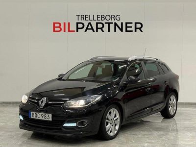 Begagnad Renault Mégane III LIMITED 110 HK (80 kW) 2015 Svart