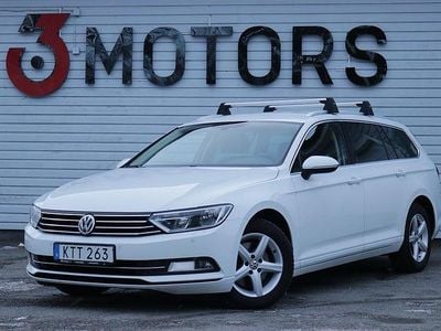 Vit Begagnad 2017 VW Passat Kombi | 123 900 kr (Marknadspris)