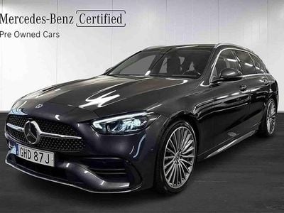 Grå Begagnad 2022 Mercedes C220 Kombi | 429 000 kr (Marknadspris)