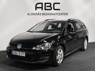 Begagnad VW Golf VII 110 HK (80 kW) 2016 Svart Kombi