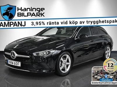 Begagnad Mercedes CLA200 Shooting Brake Progressive 163 HK (119 kW) 2020 Svart Kombi