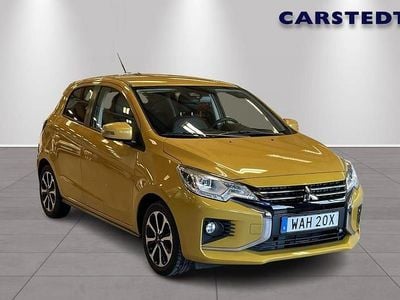 Begagnad Mitsubishi Space Star Elegance 81 HK (59 kW) 2023 Gul Kombi