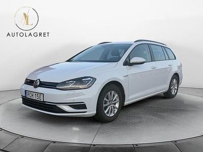 Begagnad VW Golf VIII 131 HK (96 kW) 2019 Vit Kombi