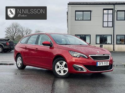 Begagnad Peugeot 308 SW Allure 120 HK (88 kW) 2016 Röd Kombi