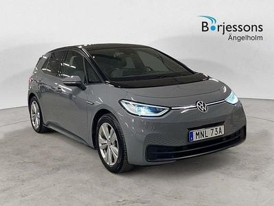 Grå Begagnad 2020 VW ID.3 Pro Performance Halvkombi | 219 000 kr (Marknadspris)