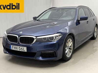 Begagnad BMW 520 M Sport 190 HK (139 kW) 2020 Blå Kombi