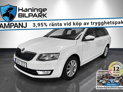 Begagnad Skoda Octavia Elegance 140 HK (102 kW) 2014 Vit Kombi