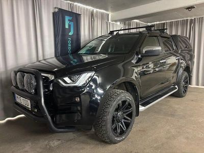 Svart Begagnad 2021 Isuzu D-Max Pickup | 489 900 kr (Marknadspris)