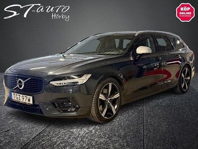 Begagnad Volvo V90 R-Design 235 HK (172 kW) 2017 Mörkgrå Kombi