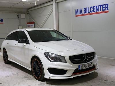 Begagnad Mercedes CLA220 Shooting Brake AMG 177 HK (130 kW) 2015 Vit Kombi