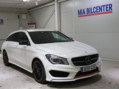 Vit Begagnad 2015 Mercedes CLA220 Shooting Brake AMG Kombi | 139 900 kr (Superpris)