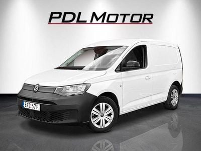 Vit Begagnad 2021 VW Caddy Minibuss | 309 900 kr (Lite dyr)