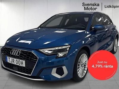 Blå Begagnad 2023 Audi A3 | 309 200 kr (Dyr)