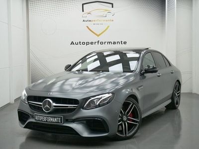 begagnad Mercedes E63S AMG AMG4M+ HuD Burmester Pano Steg 1 750hk