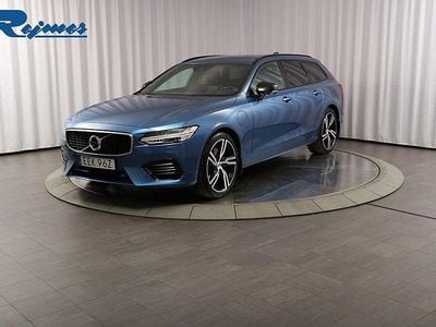 Begagnad Volvo V90 R-Design 303 HK (222 kW) 2019 Blå Kombi