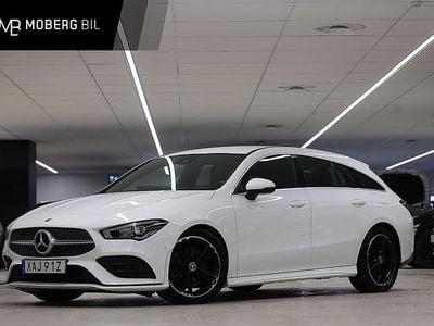 Vit Begagnad 2020 Mercedes CLA200 Shooting Brake AMG Kombi | 259 900 kr (Marknadspris)