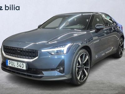 Begagnad Polestar 2 Long Range Single Motor 219 kW (299 HK) 2022 Blå Halvkombi