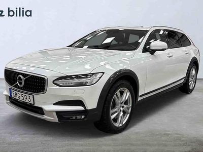 Vit Begagnad 2018 Volvo V90 CC Business Edition Kombi | 239 000 kr (Marknadspris)