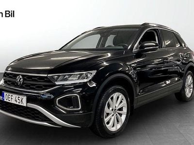 Svart Begagnad 2024 VW T-Roc Life SUV | 299 800 kr (Lite dyr)