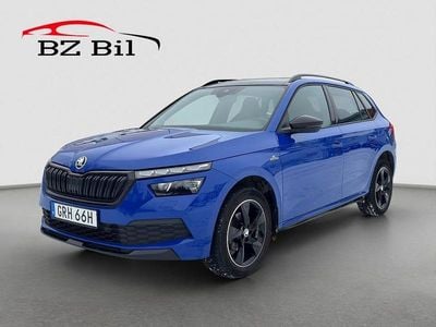 Blå Begagnad 2021 Skoda Kamiq Monte Carlo SUV | 209 900 kr (Marknadspris)