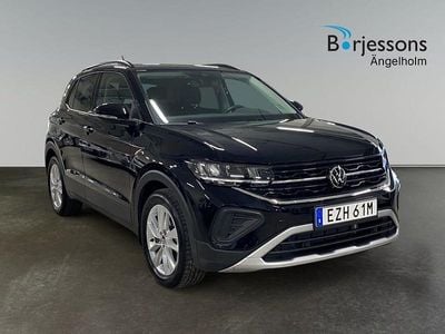 Svart Begagnad 2024 VW T-Cross SUV | 244 000 kr (Marknadspris)