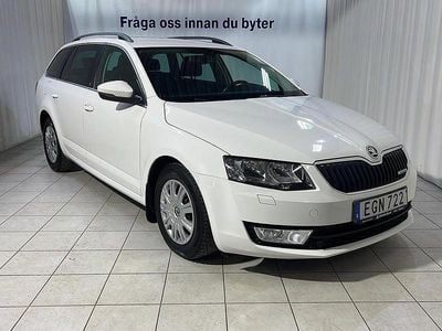 Begagnad Skoda Octavia 110 HK (80 kW) 2014 Vit Halvkombi