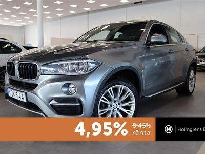 begagnad BMW X6 xDrive30d Komfortstol DAP 360 H&K Drag Värmare HUD