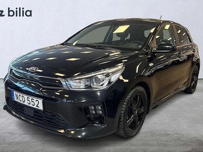Begagnad Kia Rio GT-Line 121 HK (88 kW) 2018 Svart Halvkombi
