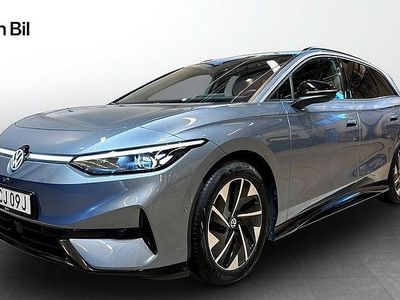 Ljusblå Begagnad 2024 VW ID.7 Pro Kombi | 519 900 kr (Marknadspris)