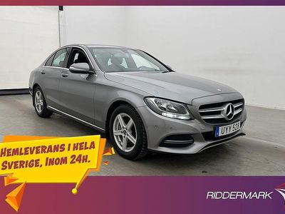 Begagnad Mercedes C220 170 HK (125 kW) 2014 Silver Sedan