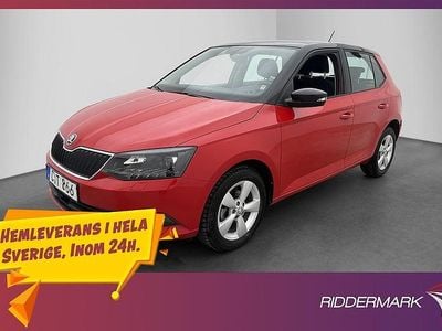 Röd Begagnad 2017 Skoda Fabia | 129 800 kr (Marknadspris)