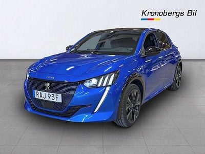 Begagnad Peugeot e-208 GTi 100 kW (136 HK) 2022 Blå Halvkombi