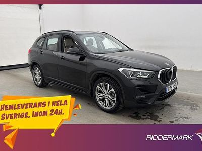 Begagnad BMW X1 Sport Line 125 HK (91 kW) 2021 Svart SUV