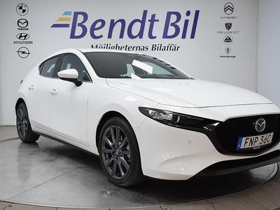 Begagnad Mazda 3 140 HK (102 kW) 2024 Vit Halvkombi