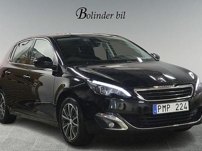 Svart Begagnad 2013 Peugeot 308 Allure Halvkombi | 68 900 kr (Marknadspris)