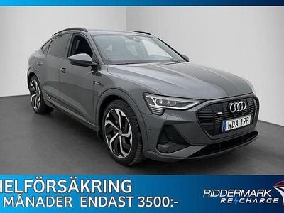Grå Begagnad 2022 Audi e-tron S-Line SUV | 459 800 kr (Lite dyr)