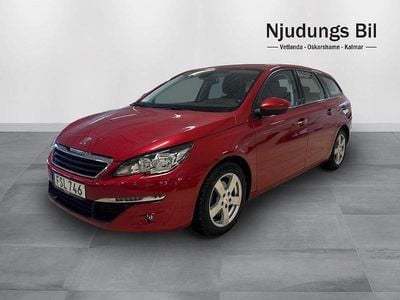 Begagnad Peugeot 308 SW Active 120 HK (88 kW) 2015 Mörkröd Kombi