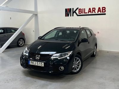 begagnad Honda Civic Tourer 1.6 i-DTEC Euro 6 120hk/GPS/Backkamera/