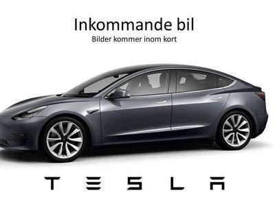 begagnad Tesla Model 3 Long Range AWD / Moms/ Svensksåld/ 1 äg /
