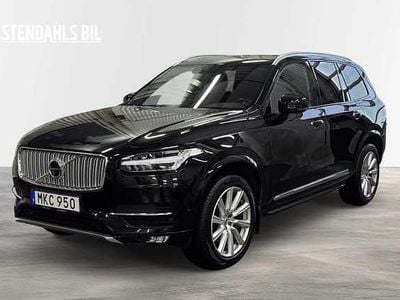 Begagnad Volvo XC90 Inscription 235 HK (172 kW) 2017 Svart SUV