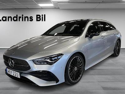 Silver Begagnad 2025 Mercedes CLA200 Shooting Brake AMG line Kombi | 389 000 kr (Lite dyr)