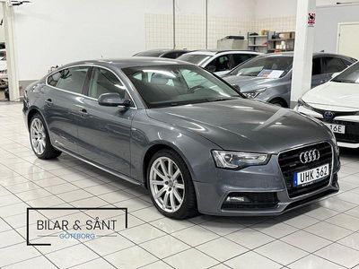 Grå Begagnad 2014 Audi A5 Sportback S-Line Halvkombi | 149 900 kr (Marknadspris)