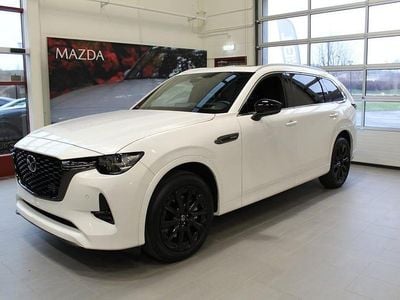Vit Ny 2025 Mazda CX-80 Homura-Line SUV | 639 900 kr (Marknadspris)