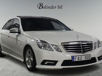 Begagnad Mercedes E250 AMG 204 HK (150 kW) 2009 Vit Sedan
