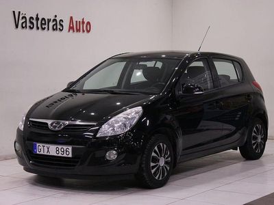 Begagnad Hyundai i20 Premium 78 HK (57 kW) 2012 Svart Halvkombi