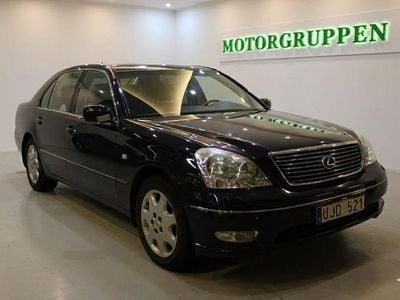 Mörkblå (blå) Begagnad 2002 Lexus LS430 Sedan | 119 900 kr