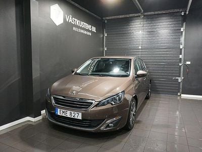 Brun metallic Begagnad 2014 Peugeot 308 Allure Halvkombi | 89 900 kr (Marknadspris)
