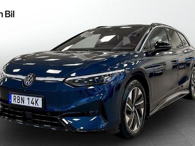 Blå Begagnad 2024 VW ID.7 Comfortline Kombi | 549 800 kr (Lite dyr)