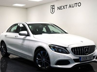 begagnad Mercedes C220 D EURO 6 SV-SÅLD AVANTGARDE 1 ÄGARE