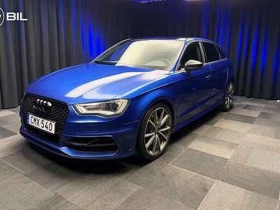Begagnad Audi S3 Sportback 300 HK (220 kW) 2015 Blå Halvkombi